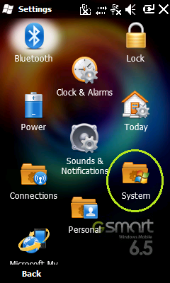 Gigabyte gSmart S1205 hard reset