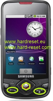 Samsung i5700 Galaxy Spica hard reset
