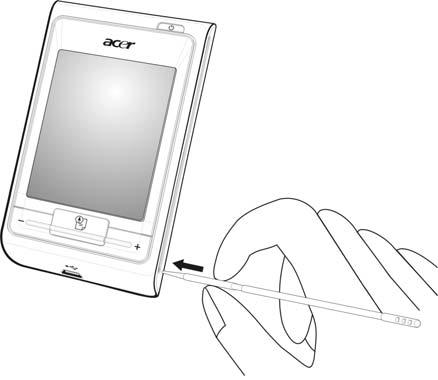 Acer E300 hard reset