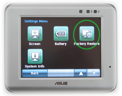 Asus R300  Hard reset Asus R300 Soft reset