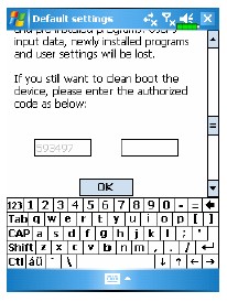 Hard reset Soft reset