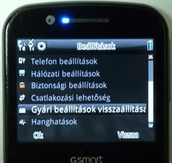 Gigabyte Panda GSmart M3447 hard reset