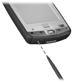 HP iPAQ hx2115 Hard reset Soft reset